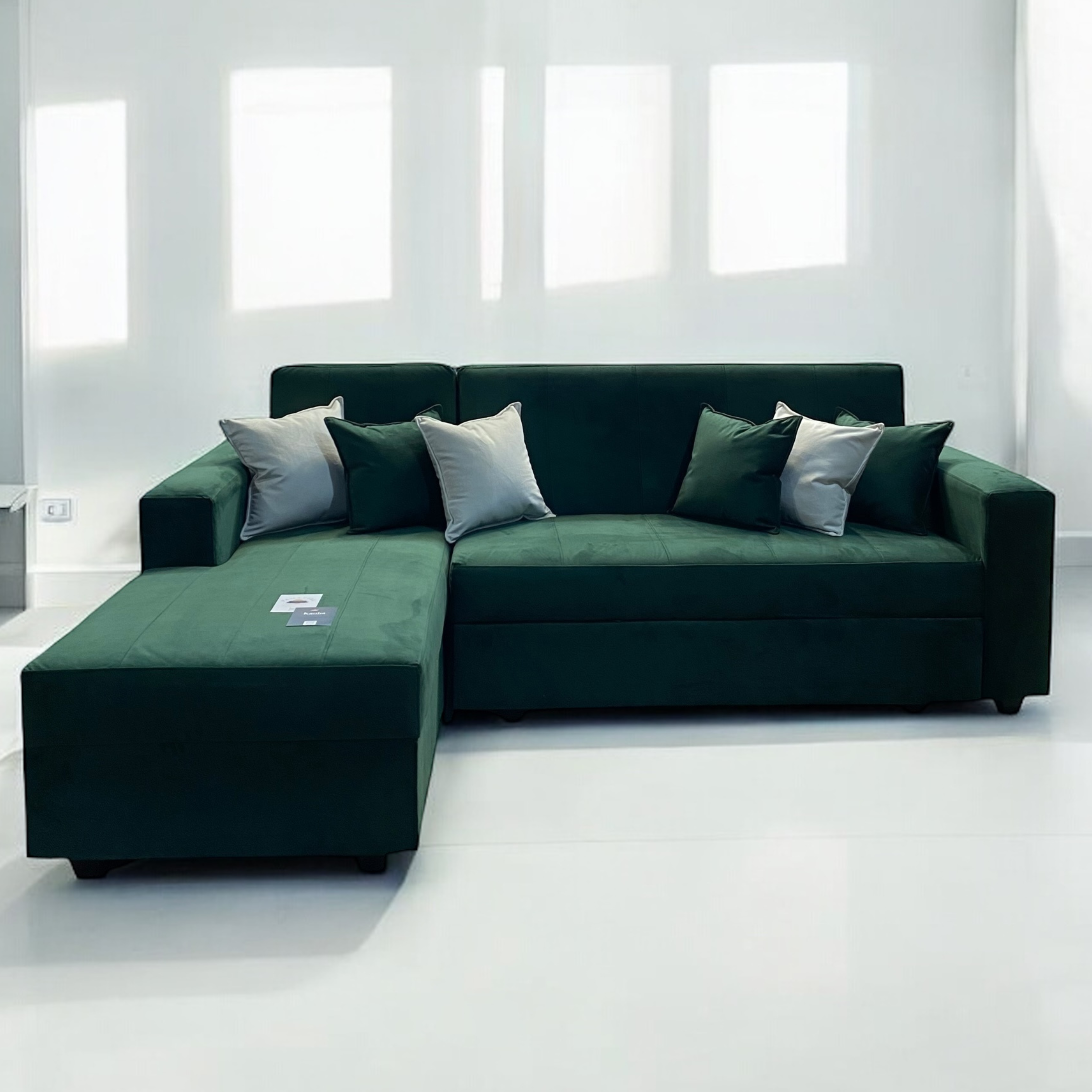 Sofá en L Cama Baúl Paris