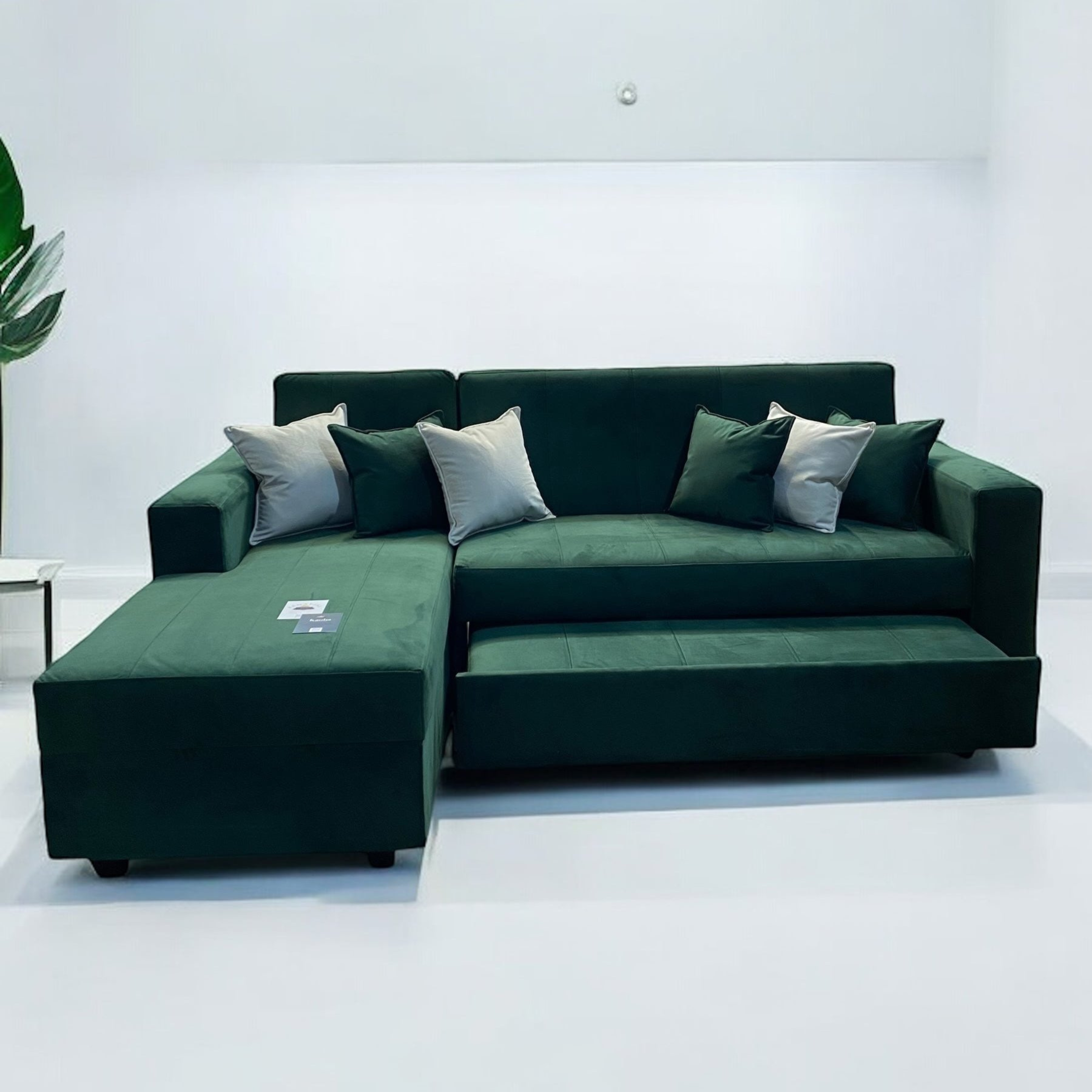 Sofá en L Cama Baúl Paris