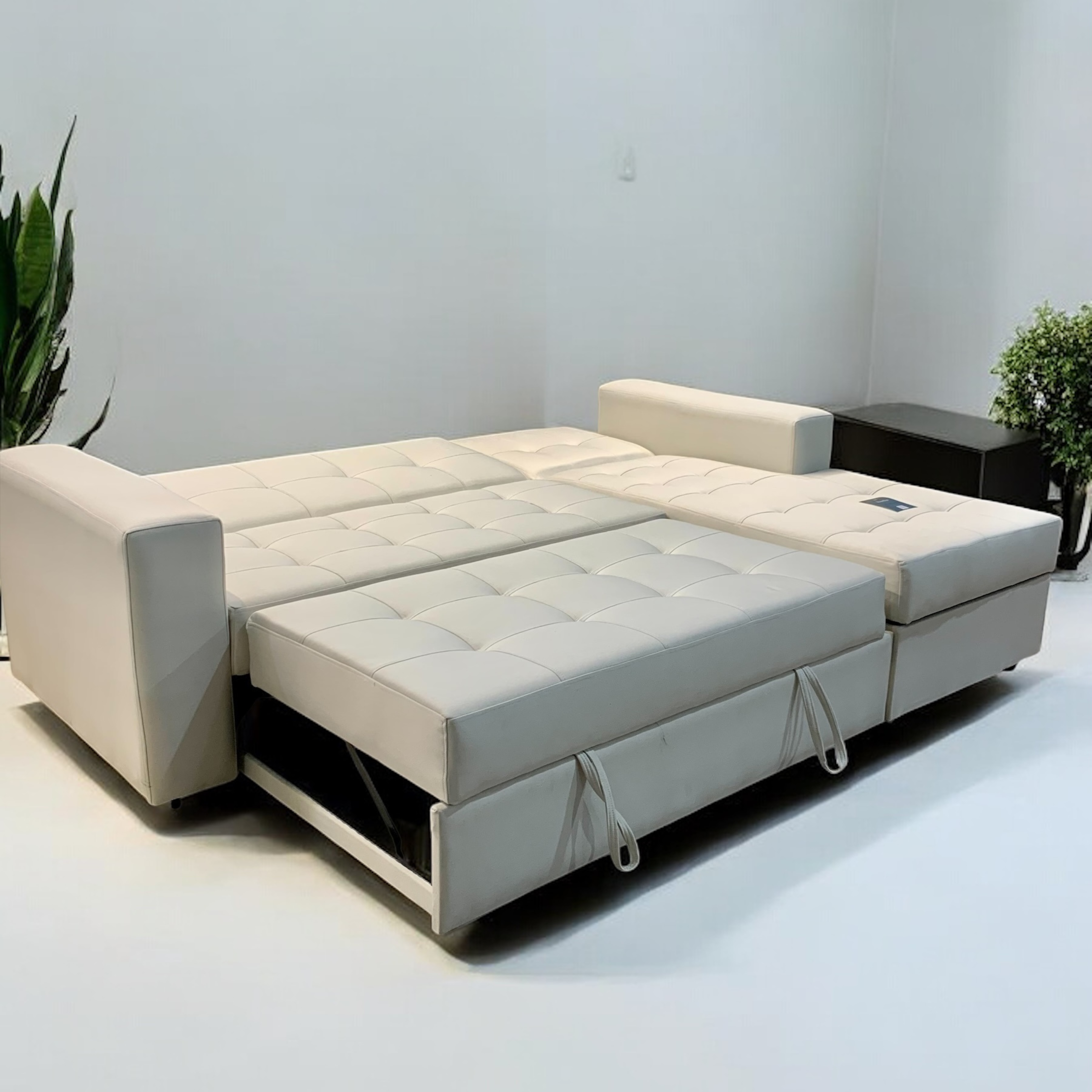 Sofá en L Cama Baúl Paris