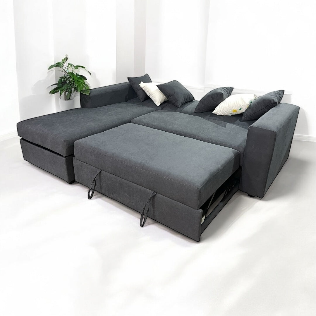 Sofá en L Cama Baúl Paris