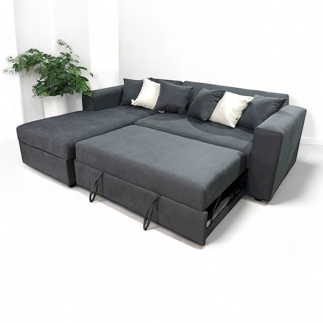 Sofá en L Cama Baúl Paris