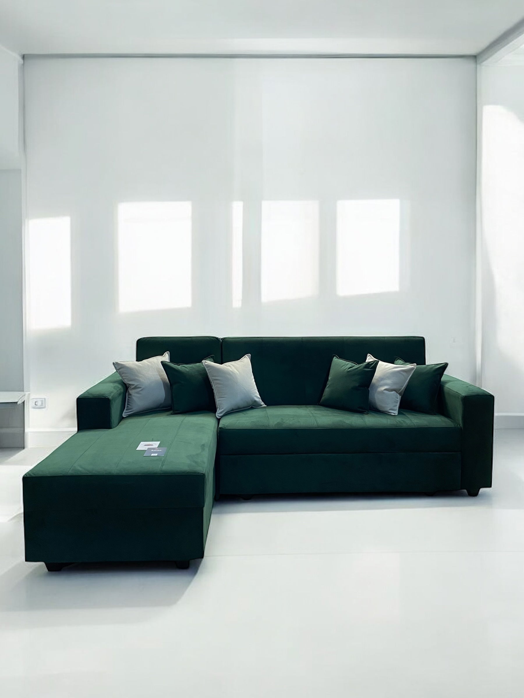 Sofá en L Cama Baúl Paris