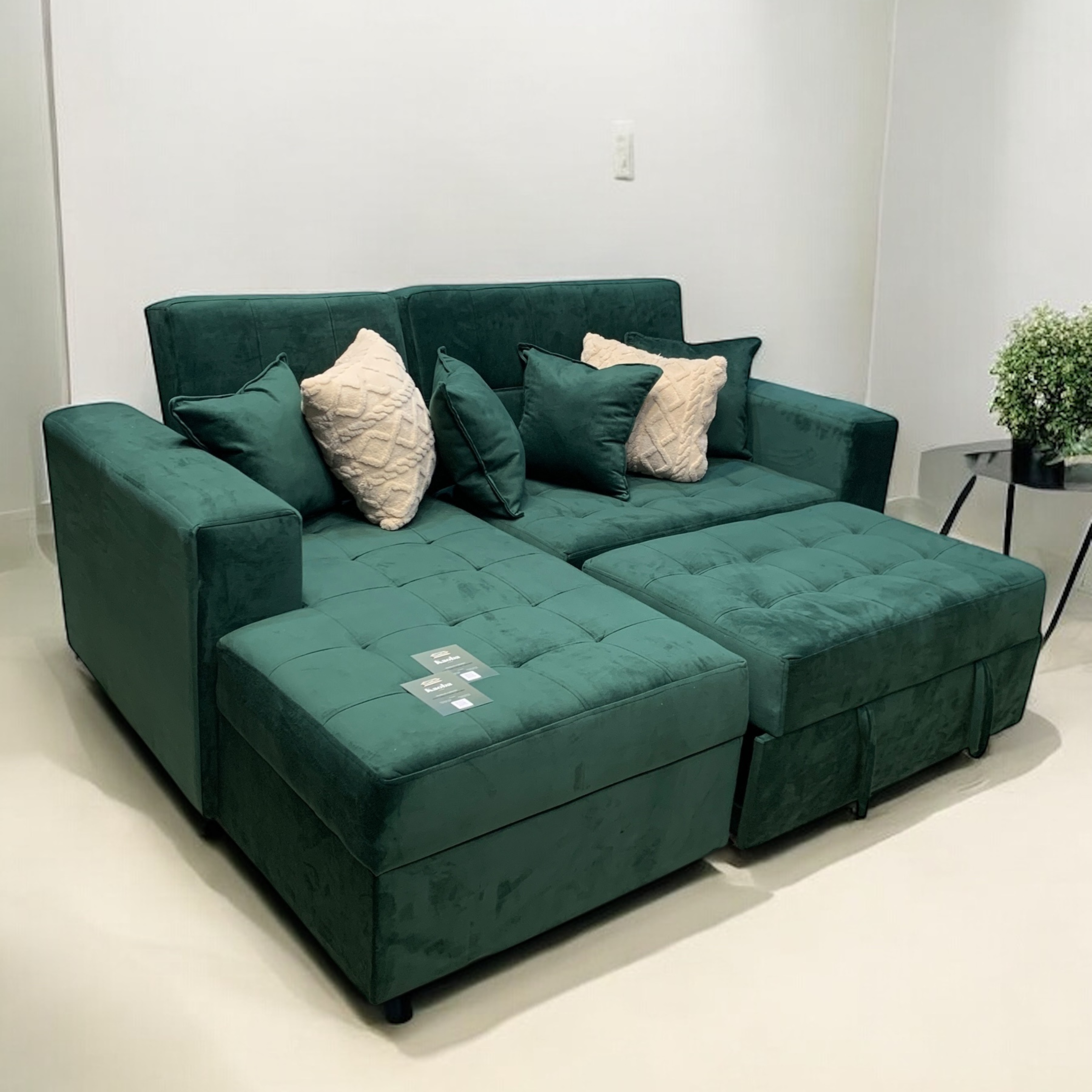 Sofá en L Cama Baúl Paris