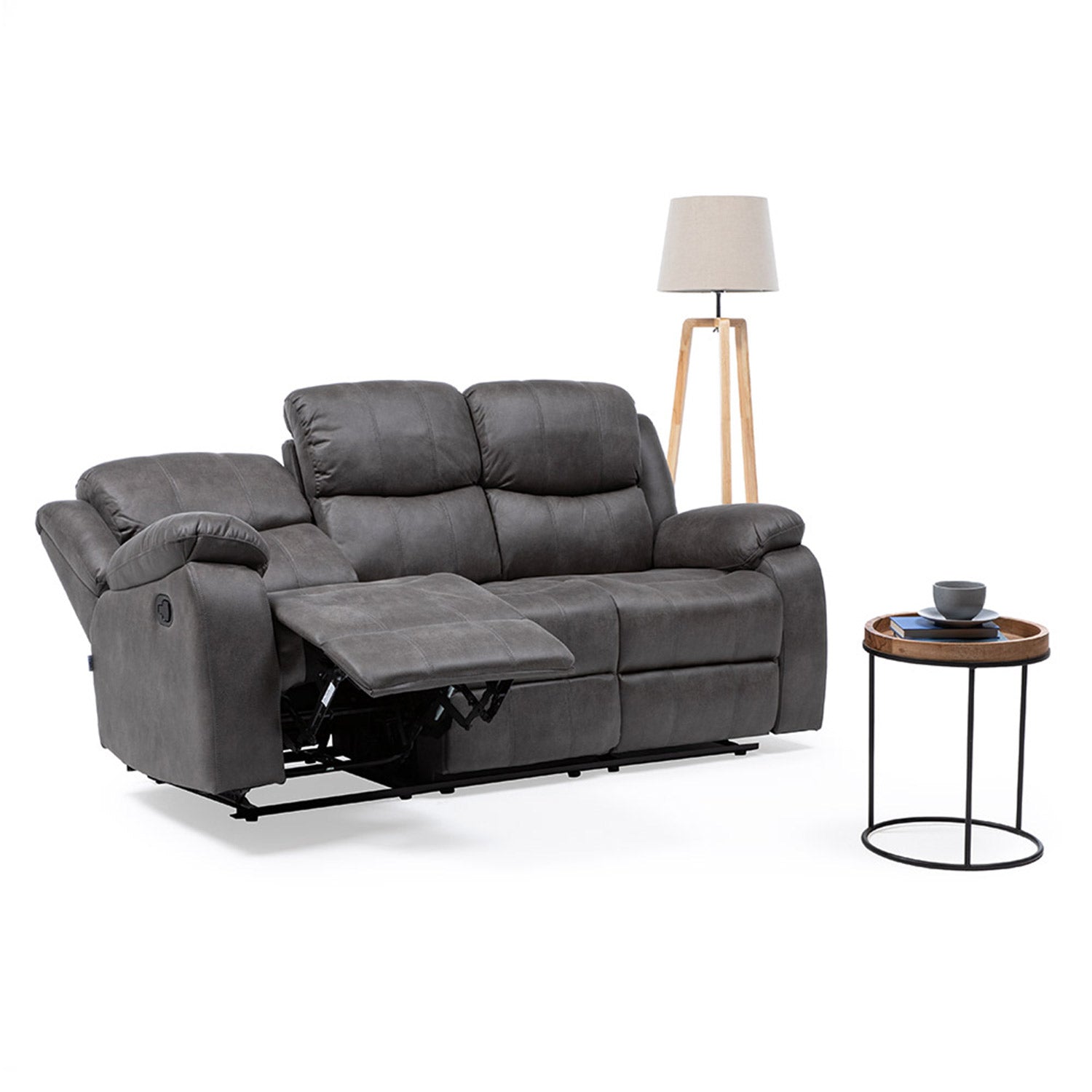 BERGERE 3 CUERPOS ALMENDRA GRIS