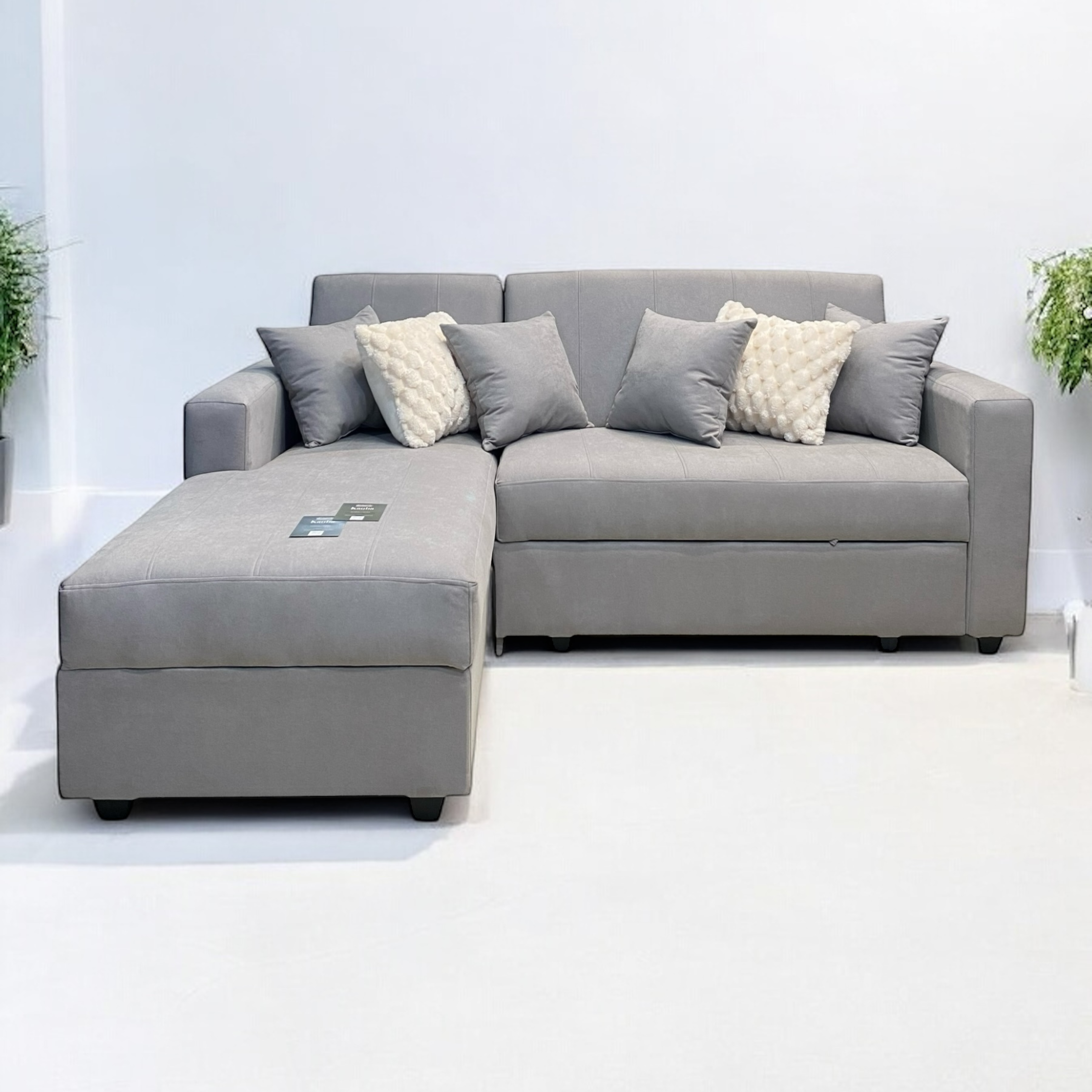 Sofá en L Cama Baúl Paris