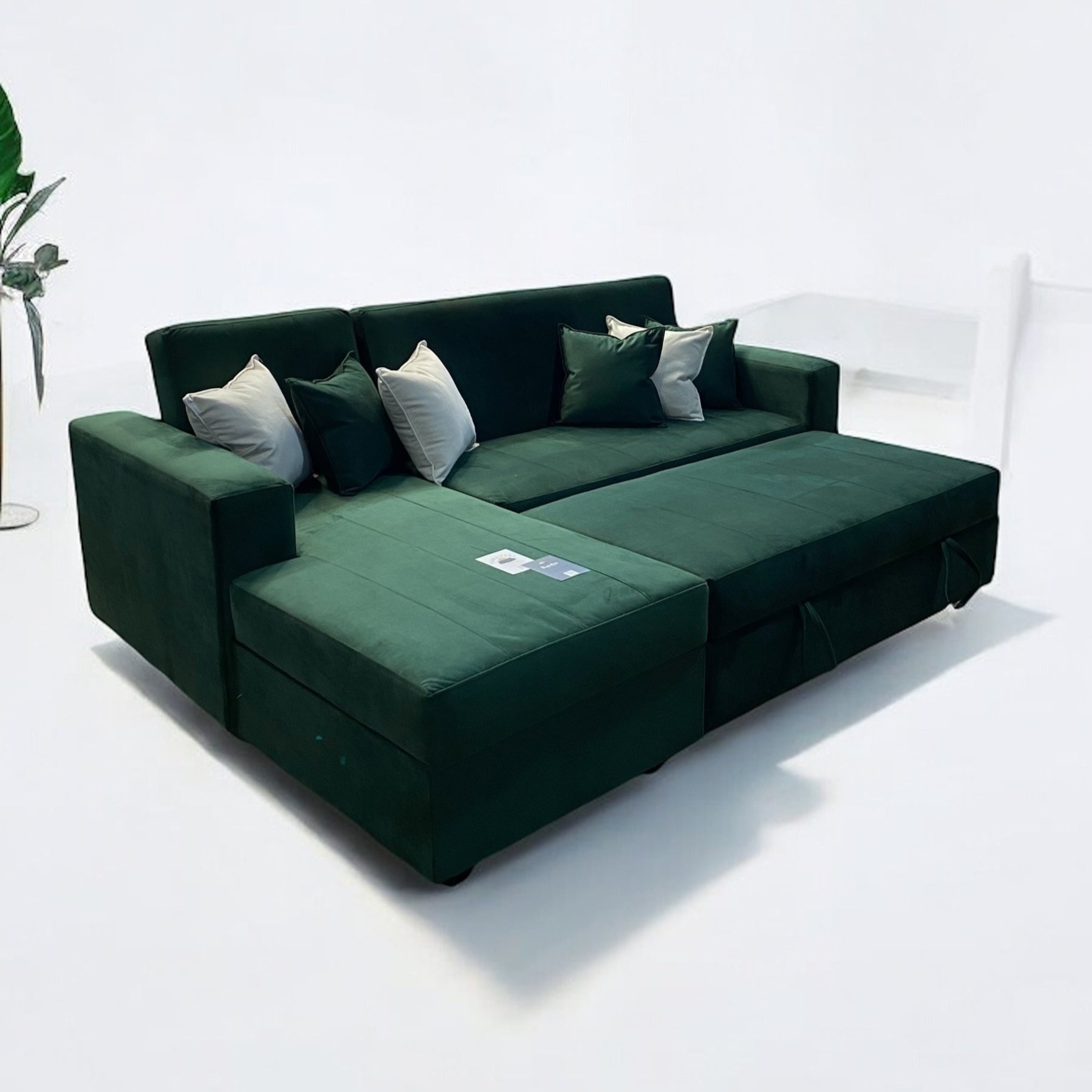 Sofá en L Cama Baúl Paris